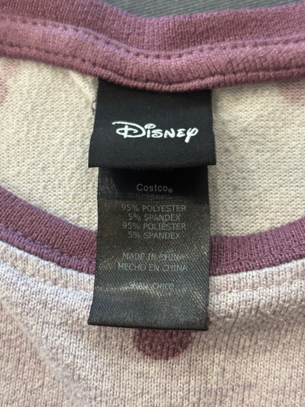 Disney Minnie Mouse Purple Lounge PJ Set - Small - Picture 8 of 13